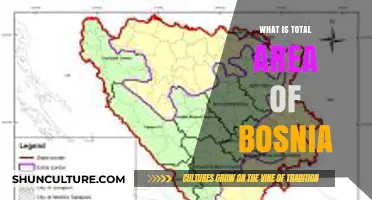 Exploring Bosnia's Geography: Understanding the Total Area of the Country