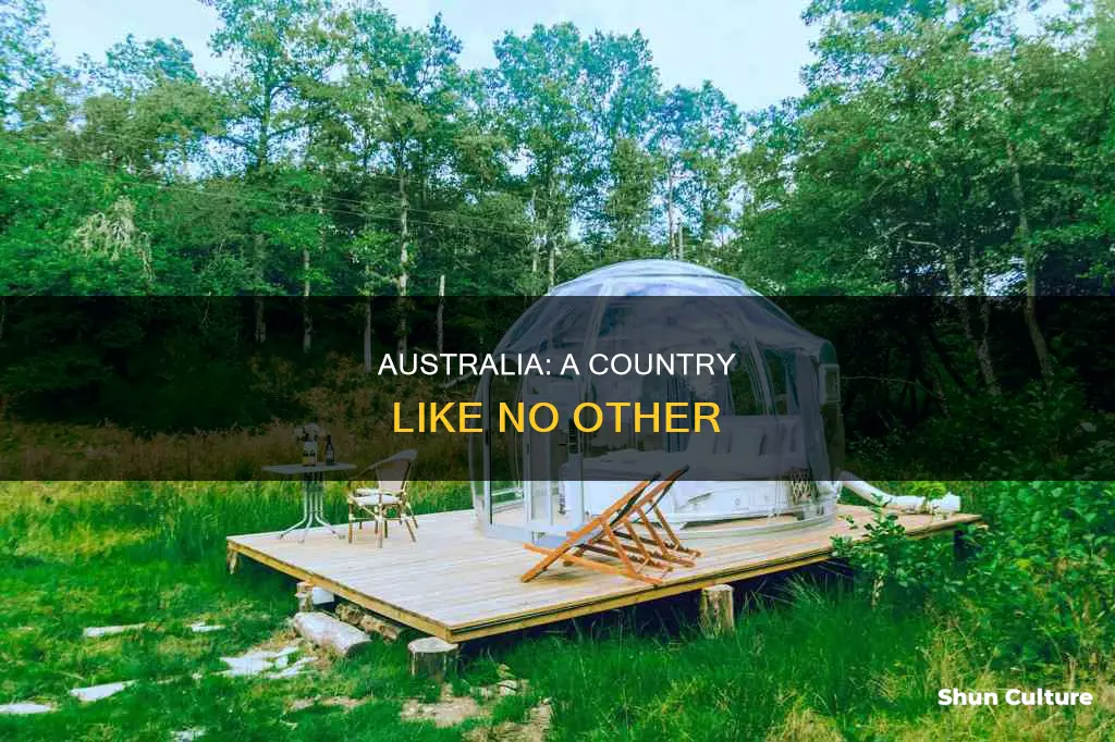 what is unique about australia