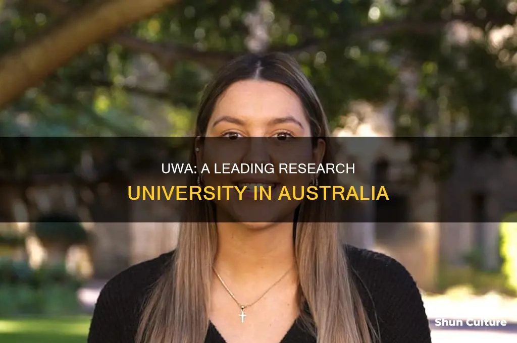 what is university of western australia known for