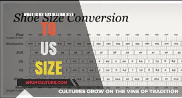 US-Australian Size Guide: Converting to US Sizes