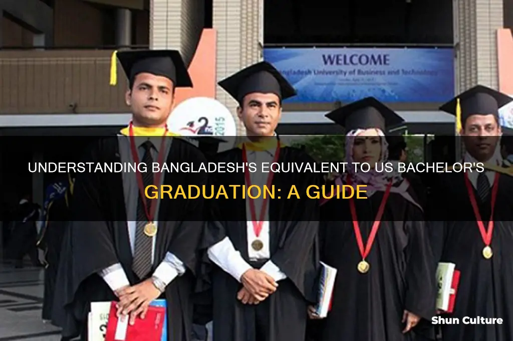what is us bachelor graduation called in bangladesh