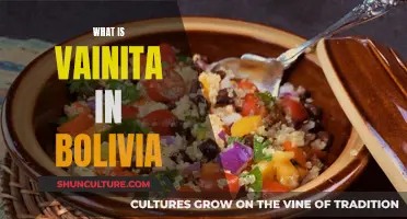 Vainita in Bolivia: A Cultural Staple Explored