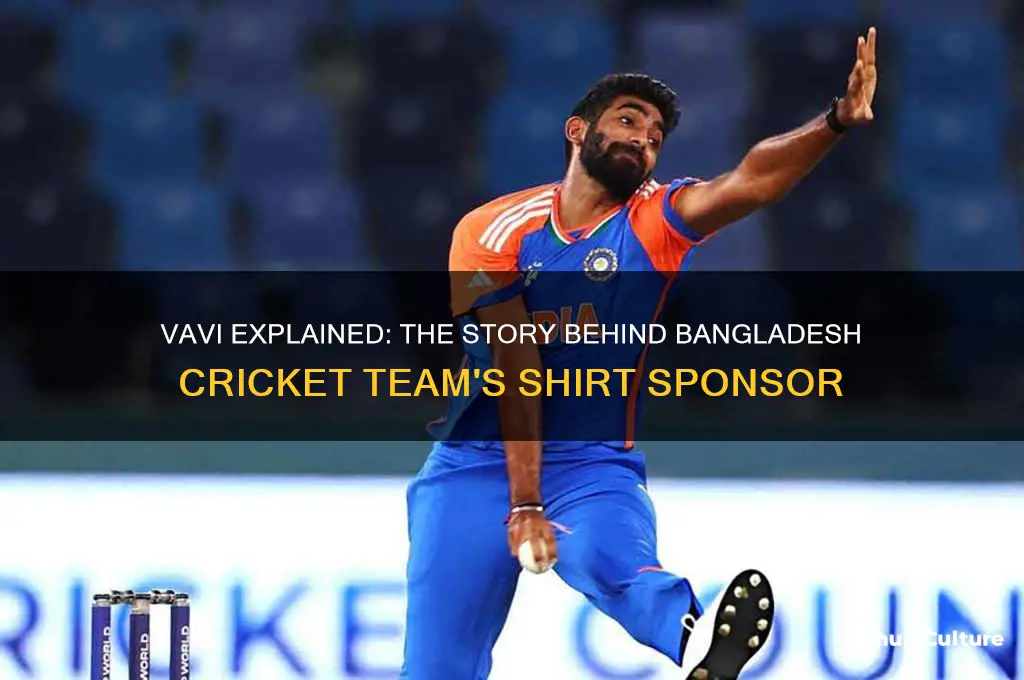 what is vavi on bangladesh cricket team shirts