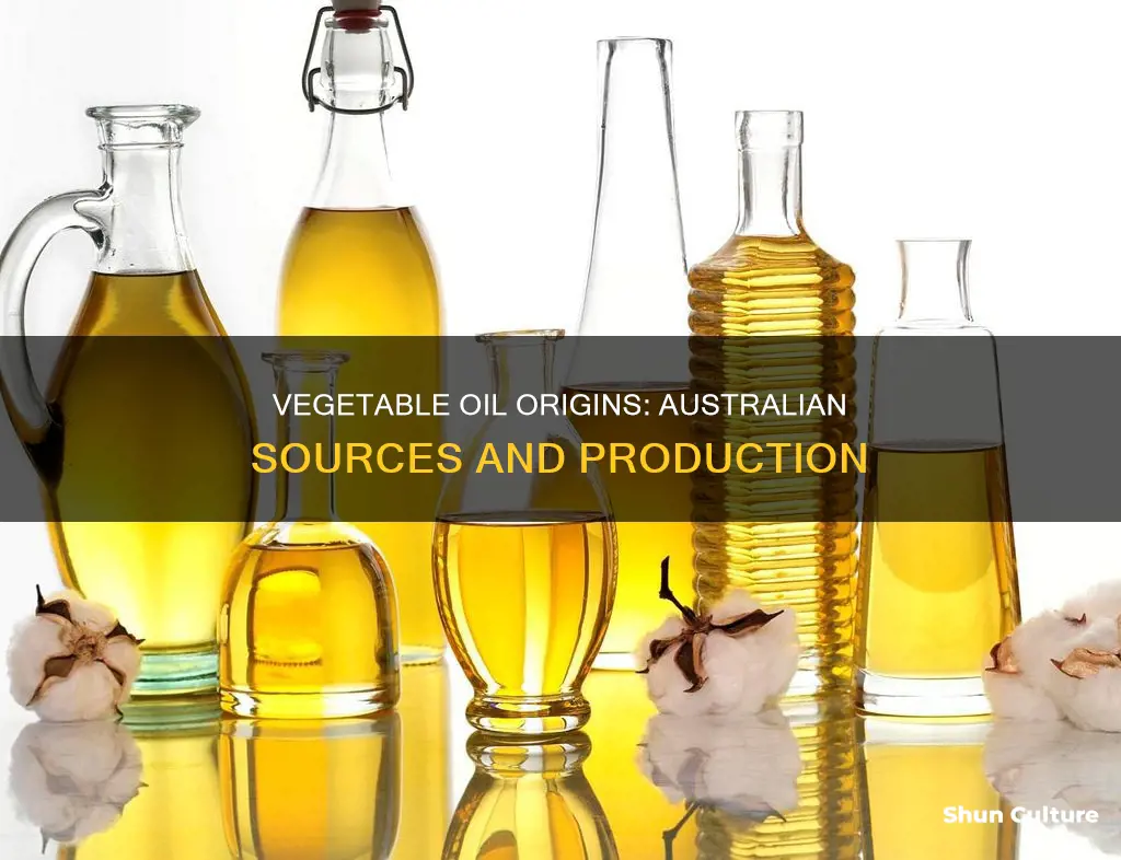 what is vegetable oil made from australia