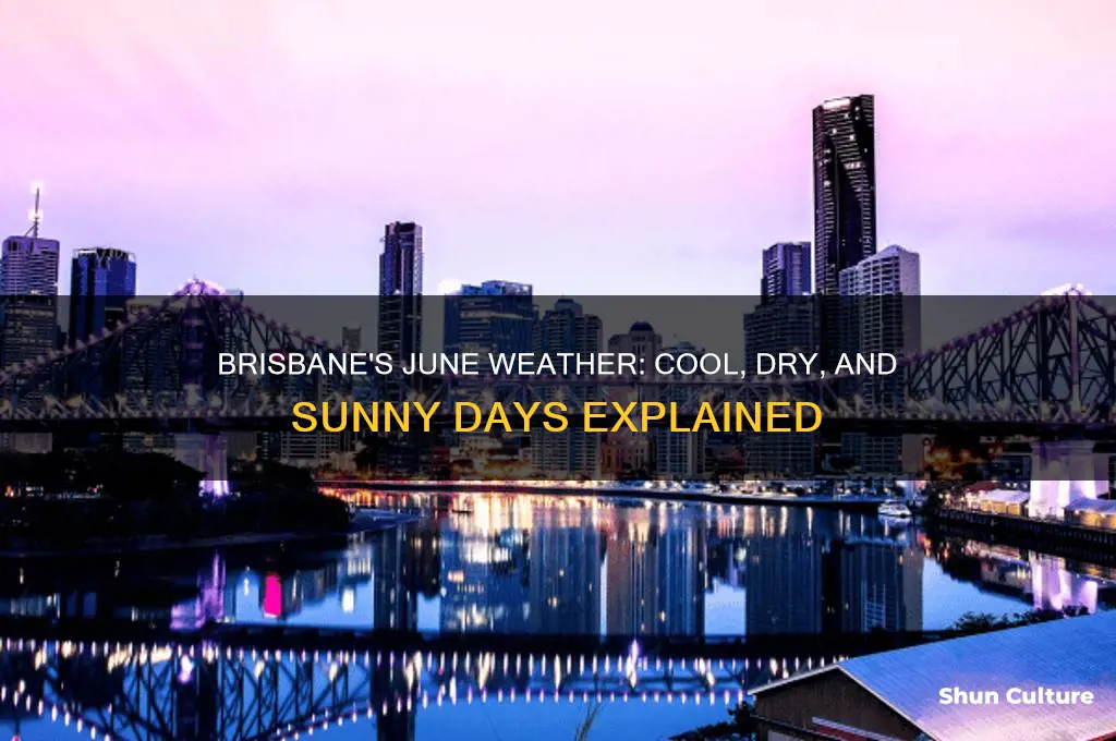 what is weather in brisbane australia like in june