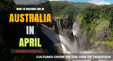 Exploring Australia's April Weather: Temperatures, Rainfall, and Seasonal Changes