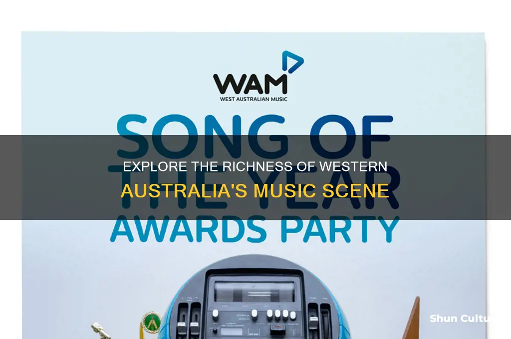 what is western australia music wam