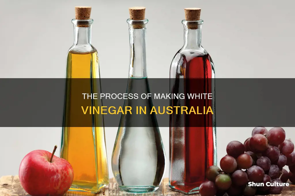 what is white vinegar made from in australia