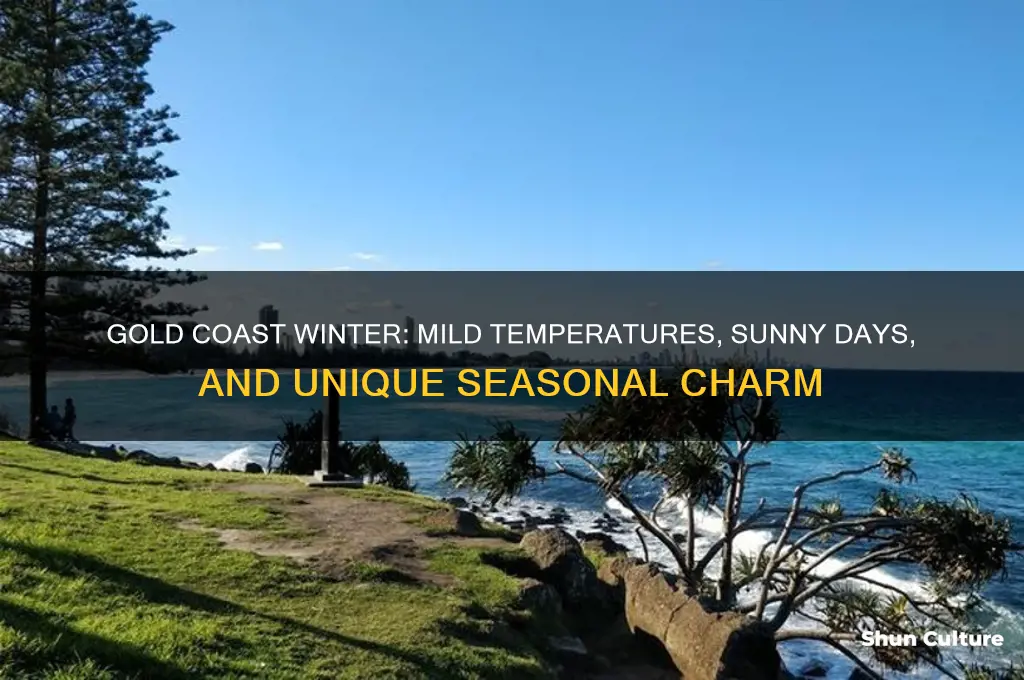 what is winter in australia like on the gold coast