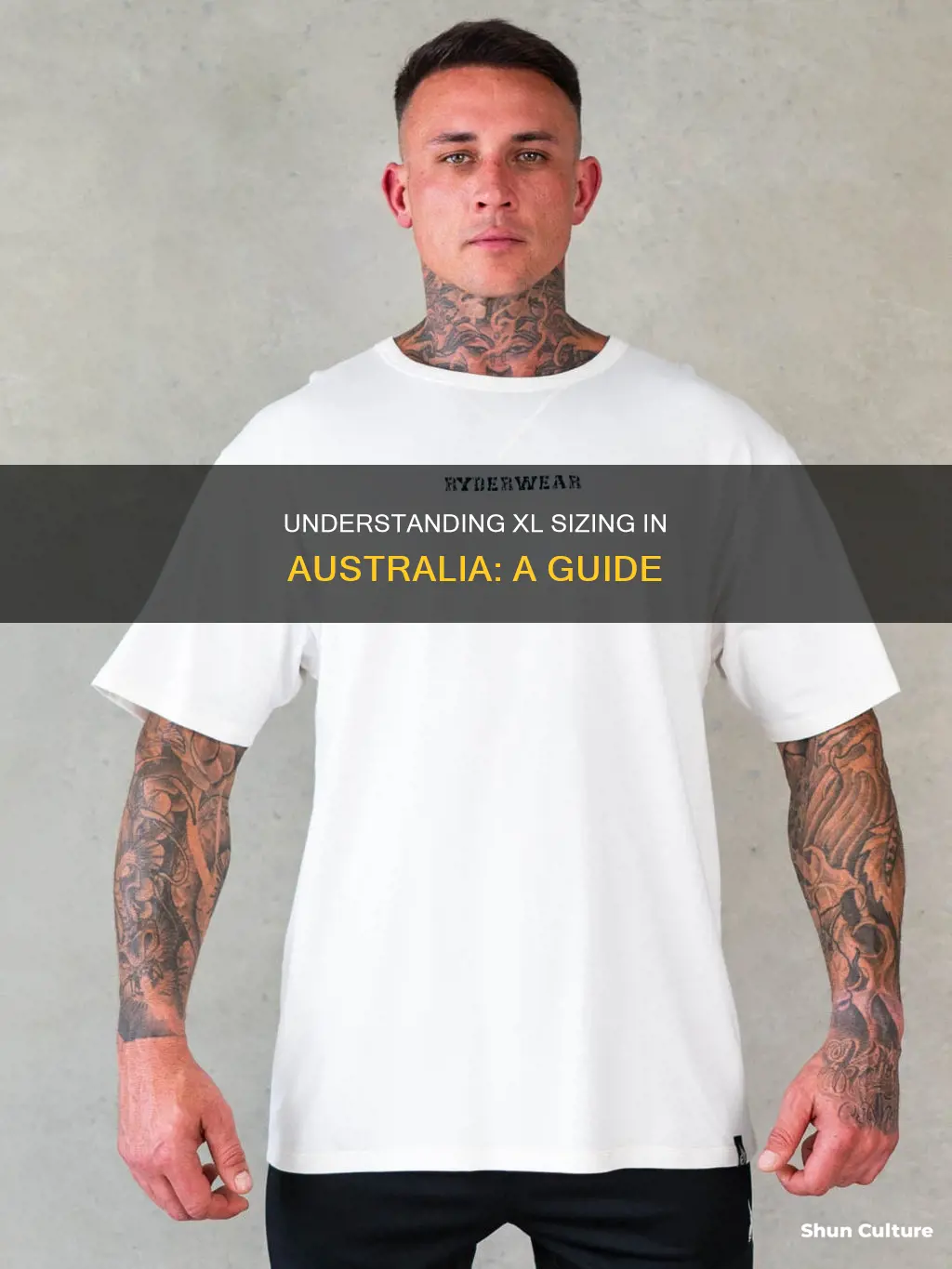 what is xl size in australia