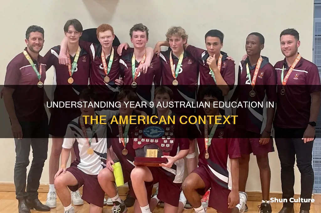 what is year 9 australian in america