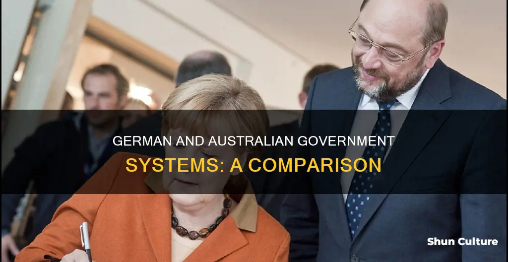 what is you s german australian governments system