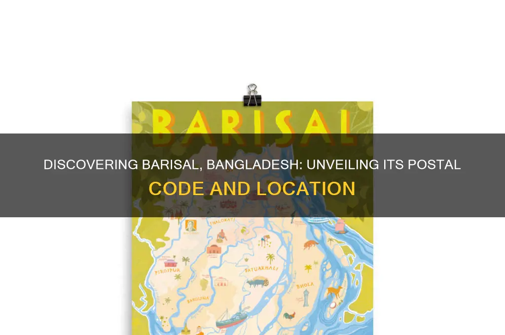 what is zip code of barisal bangladesh