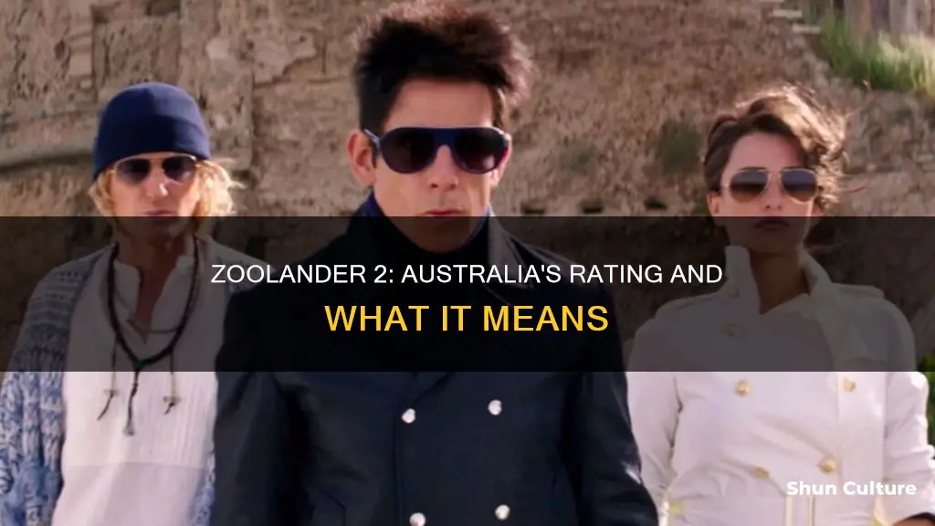 what is zoolander 2 rated in australia