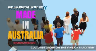 Australia's Landmark Laws: A Historical Perspective