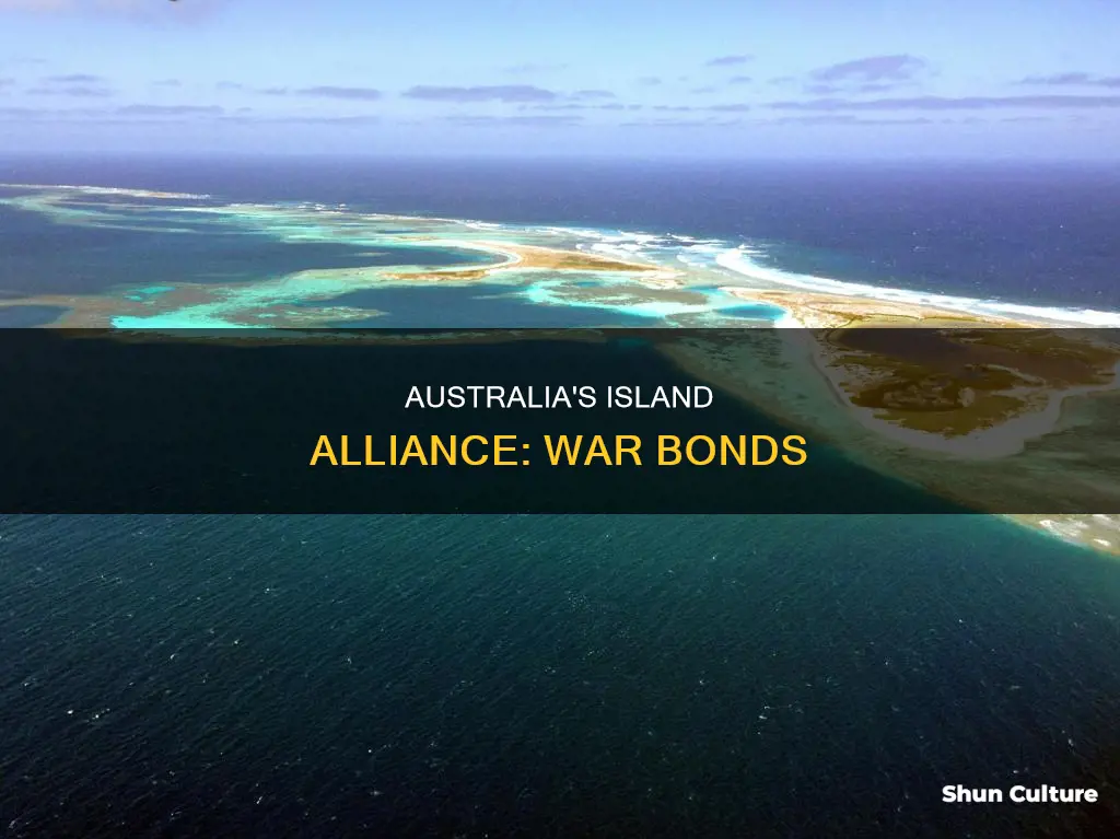 what island did australia join with in war