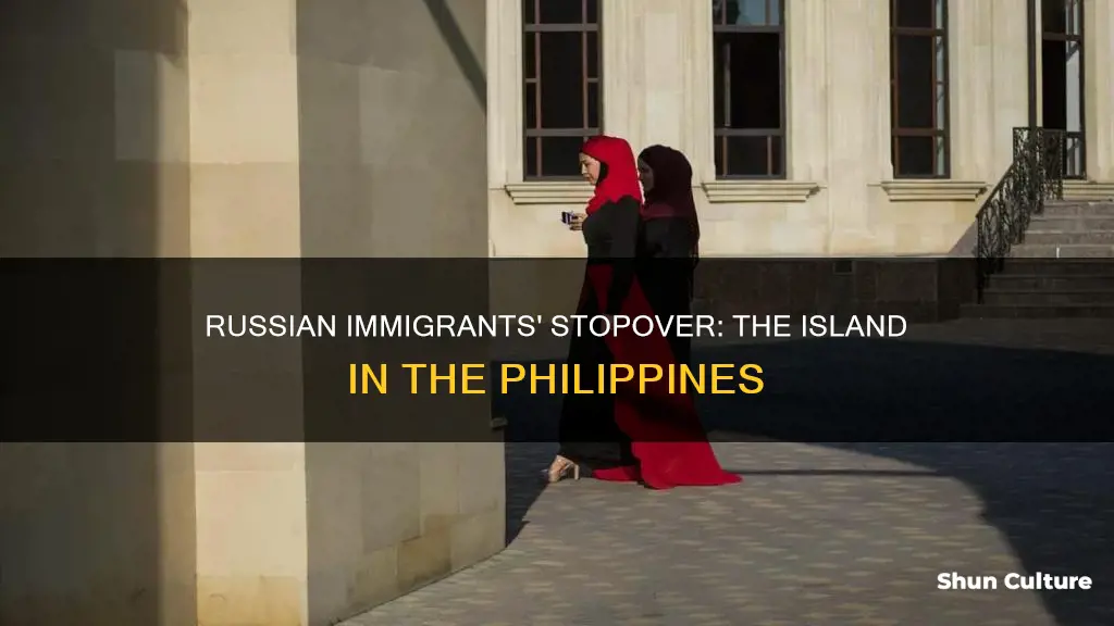 what island in ph russians immigrated on way to australia