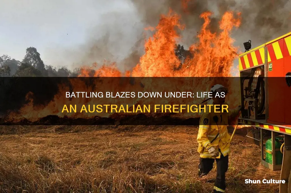 what it like being a firefighter in australia