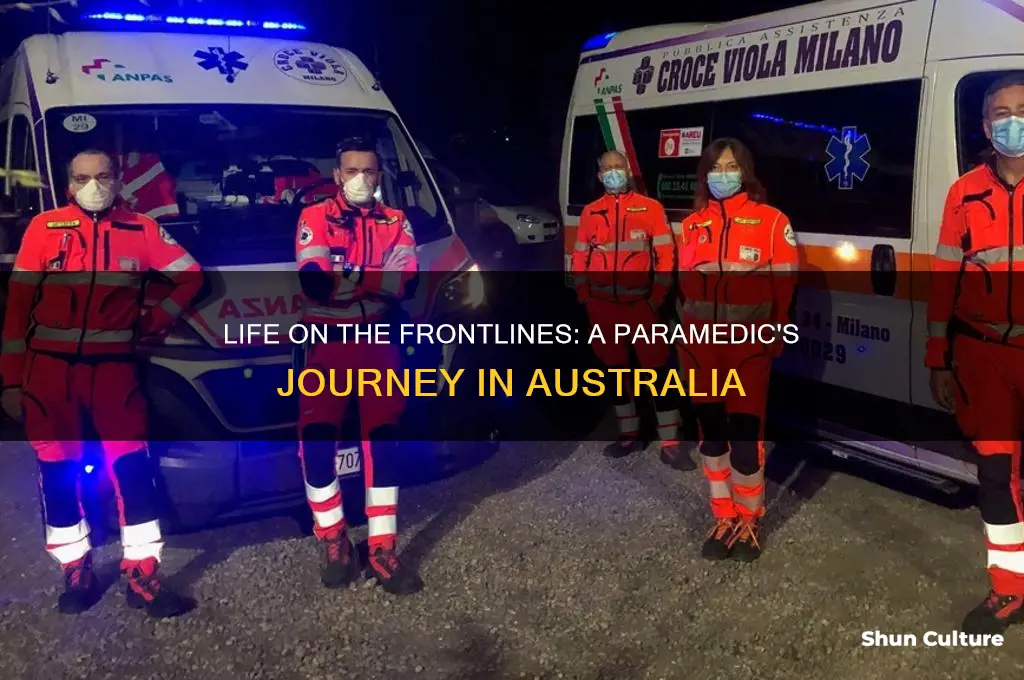 what it like being a paramedic in australia