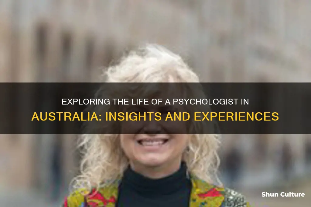 what it like to be a psychologist in australia