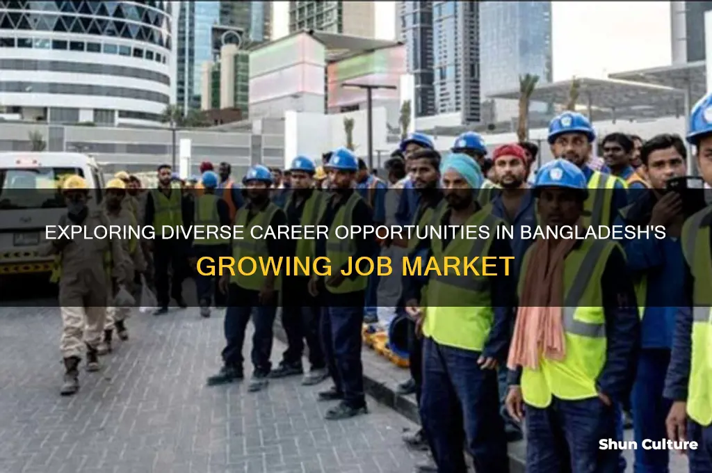 what jobs are in bangladesh