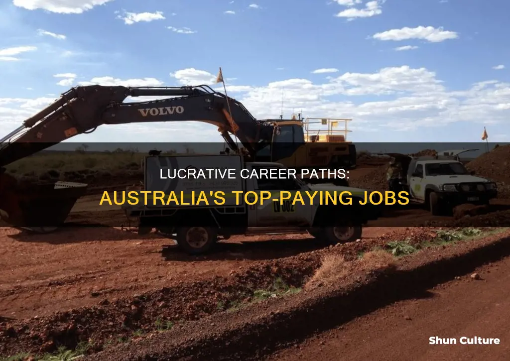 what jobs make good money in australia