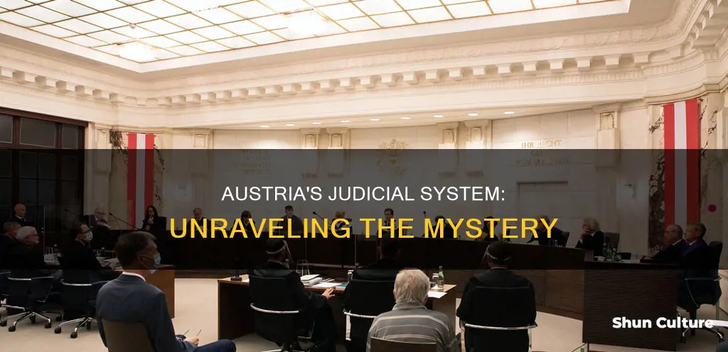 what judicial system is in austria
