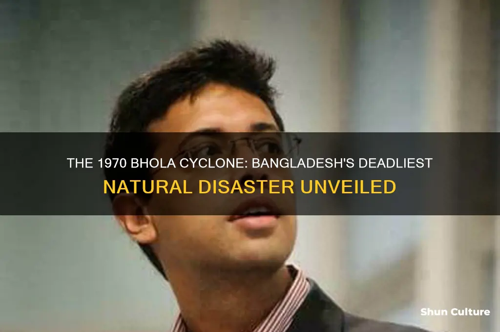 what killed 500 000 poeple in bangladesh in 1970