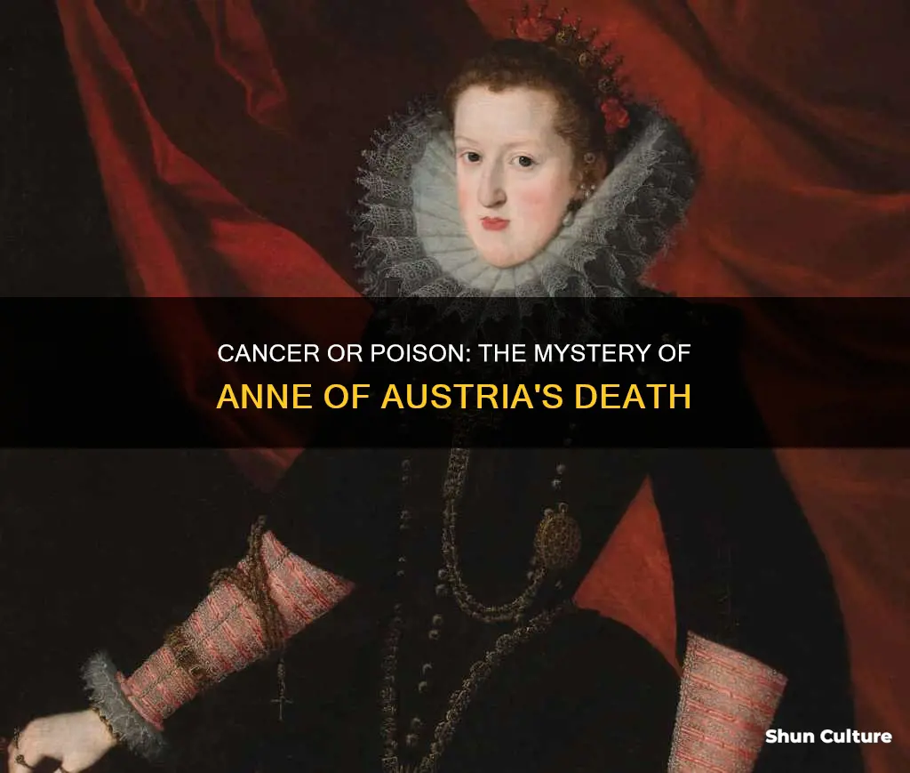 what killed anne of austria cancer or arsenic