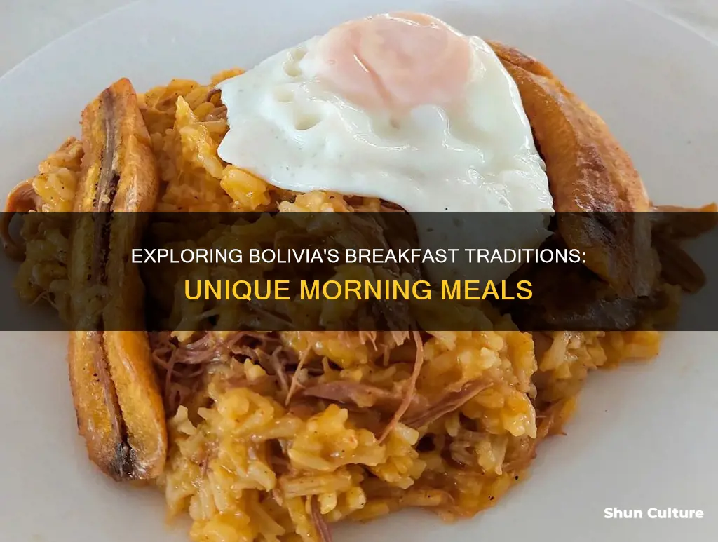 what kind of breakfast does bolivia use