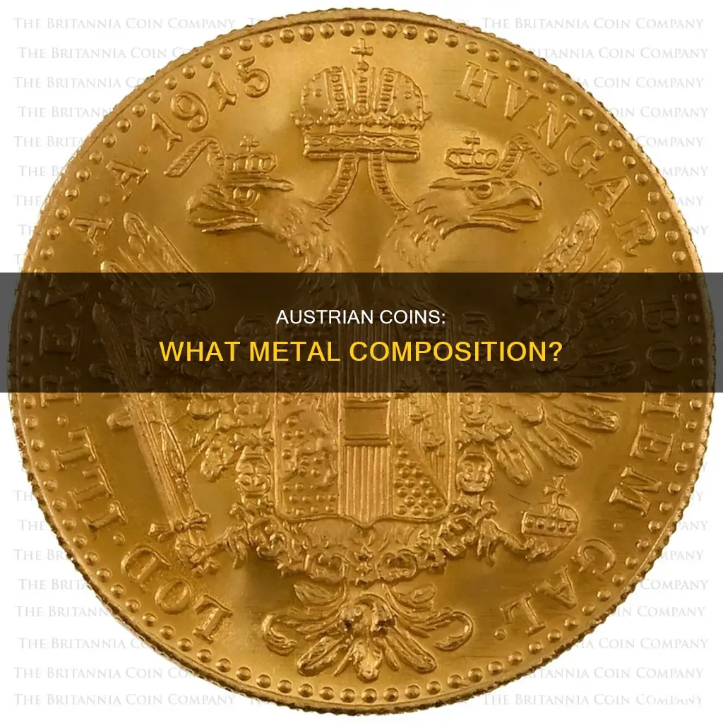 what kind of metal are austrian coins made from