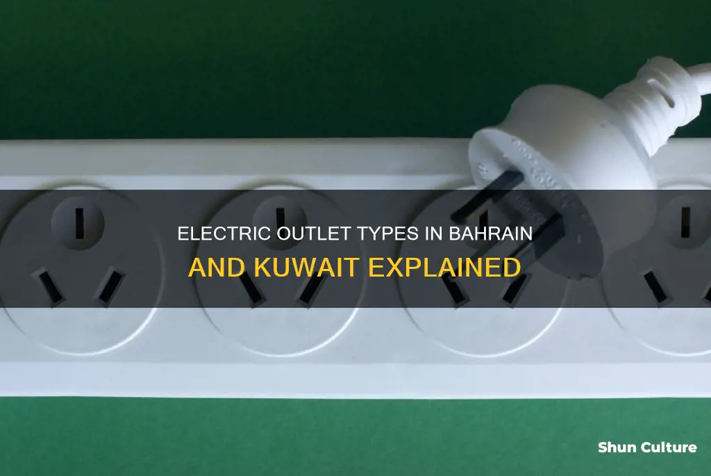 what kind of outlets does bahrain and kuwait use