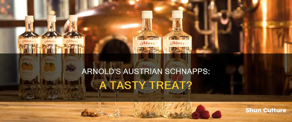 what kind of schnapps from austria is arnold schwarzenegger