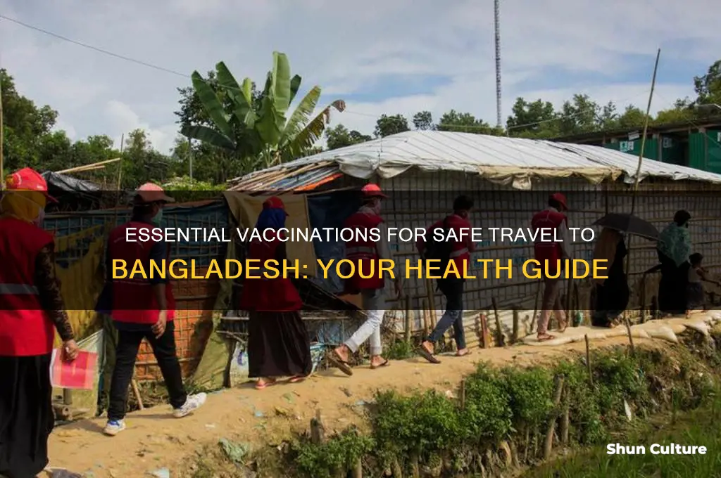 what kind of vaccinations I need before going to bangladesh