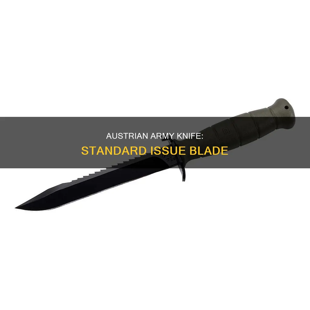 what knife does austrian army use