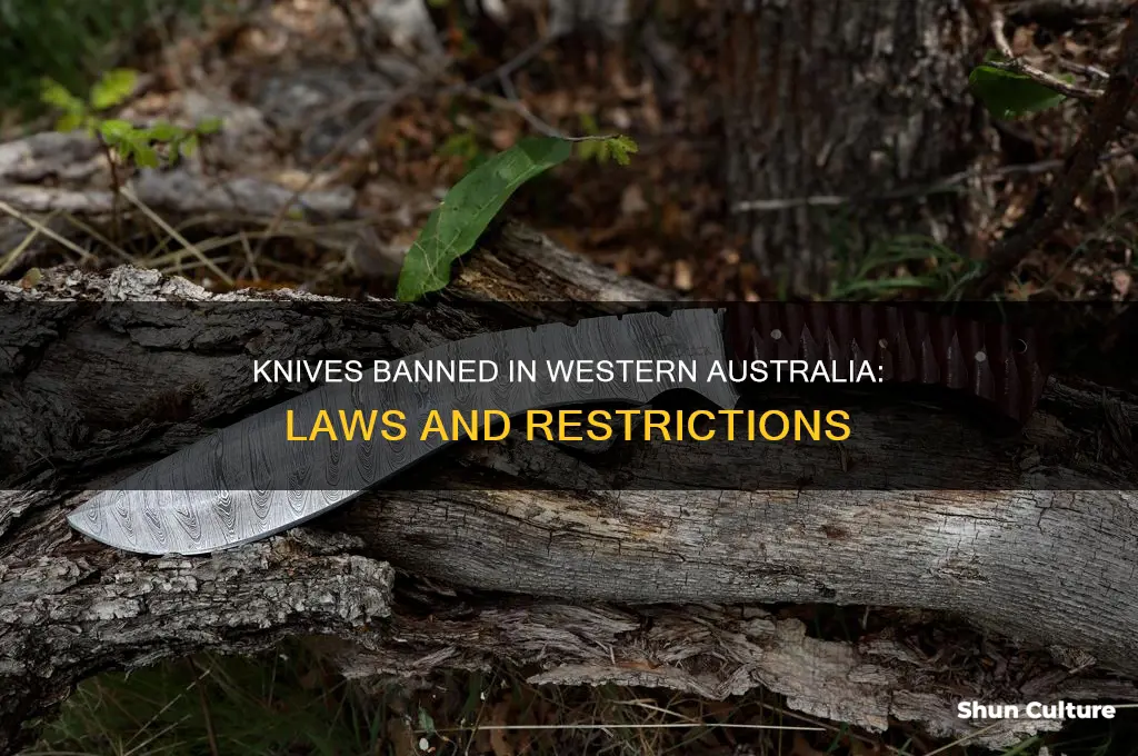 what knives are illegal in western australia