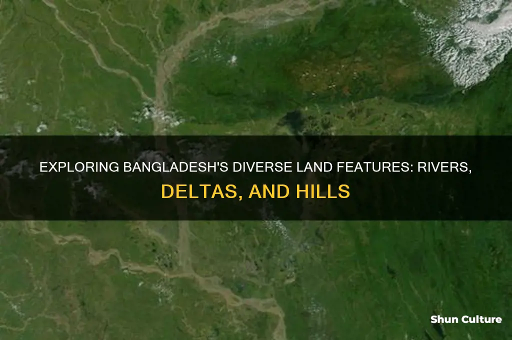 what land featutes are in bangladesh