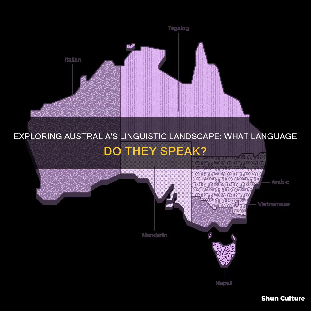 what langauge do people in australia speak