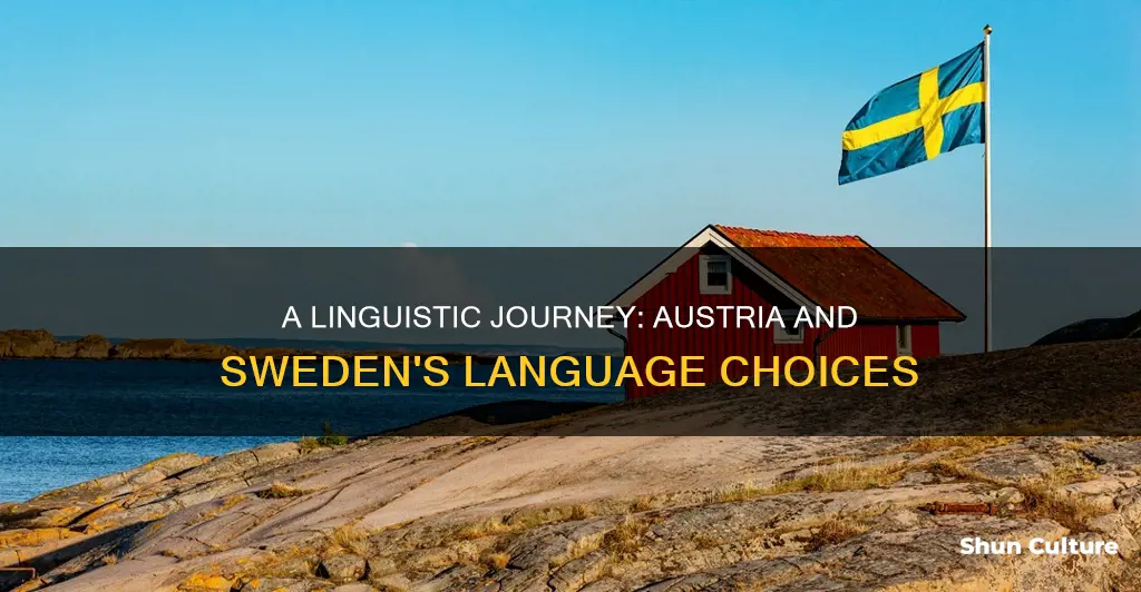 what language do austria sweden speak