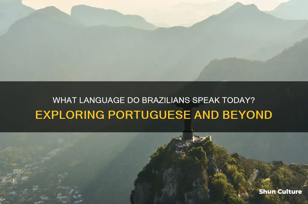 what language does brazilan people speak toda