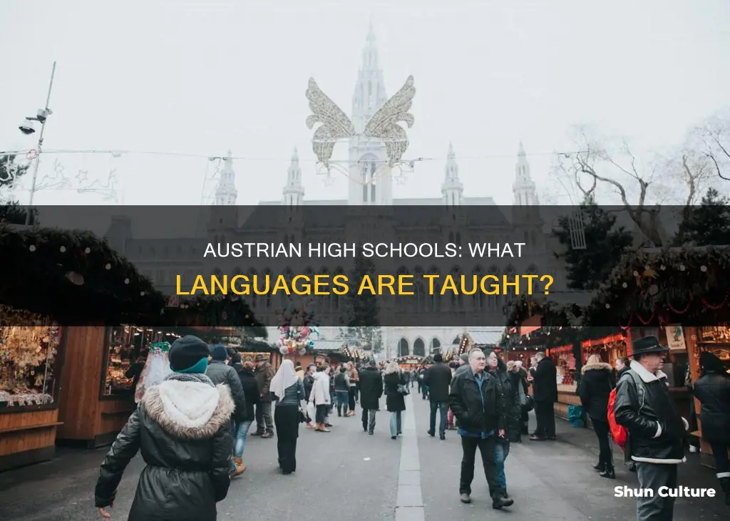 what language is required in austrian high school