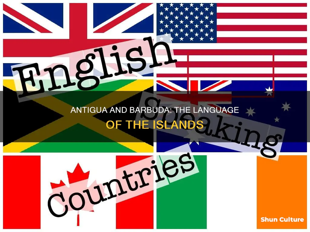 what language speaks in antigua y barbuda