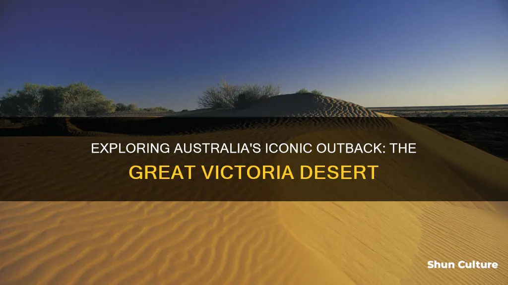 what large desert is found in southern australia