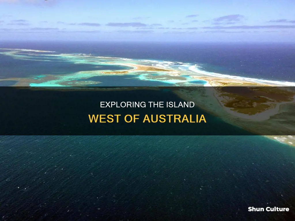 what large island is directly west from australia