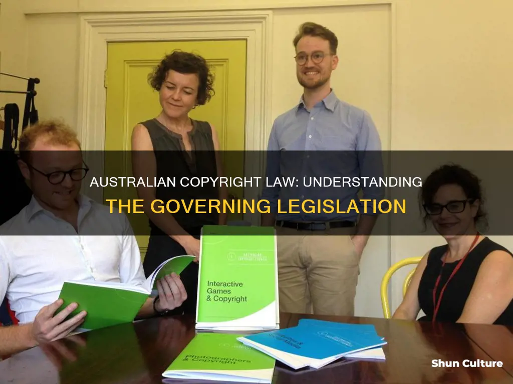 what law governs copyright in australia