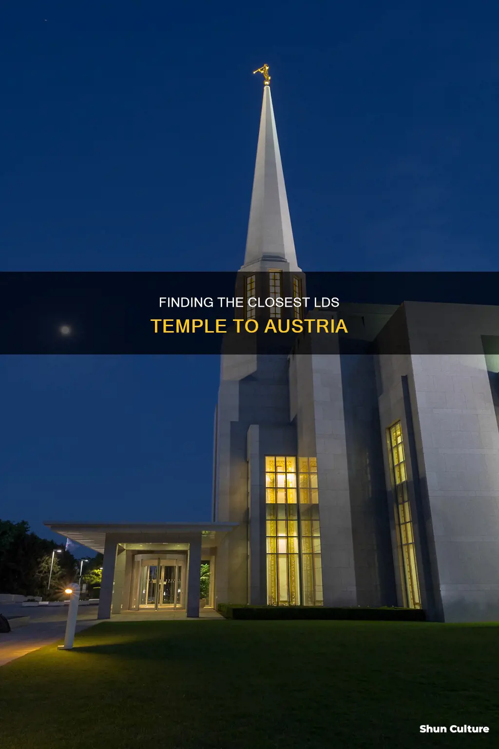 what lds temple is closest to austria