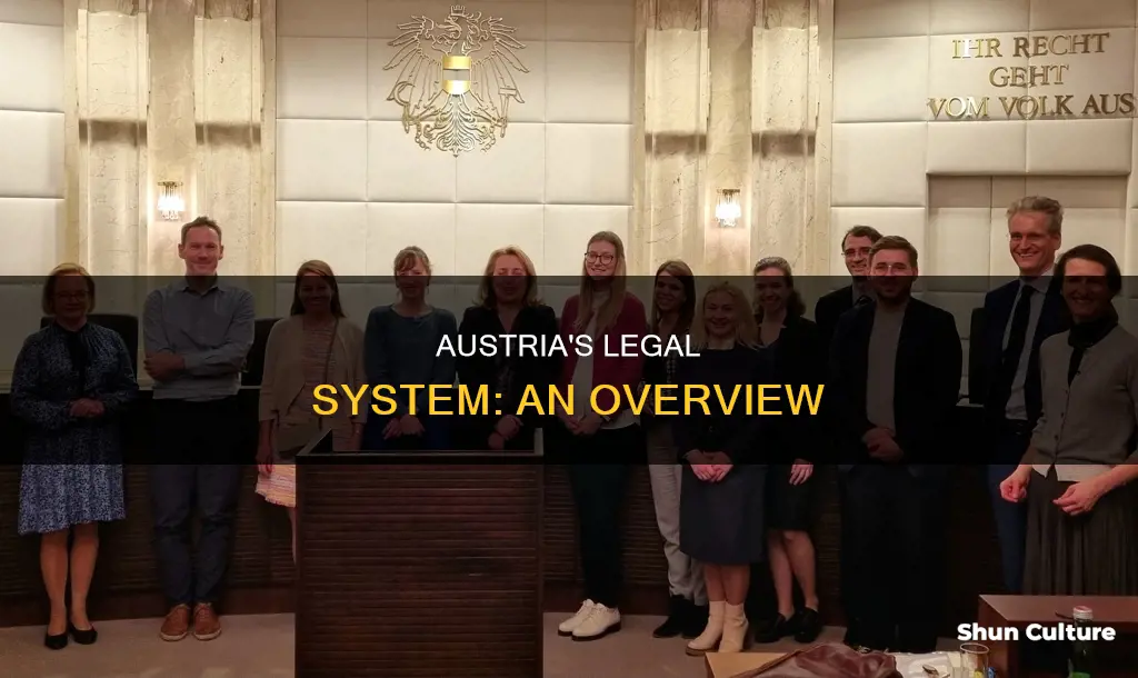 what legal system do they use in austria
