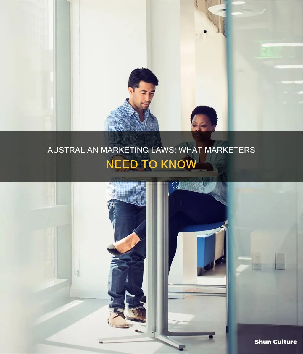 what legislations governs marketing and advertising in australia