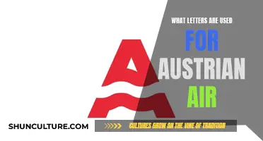 Unraveling the Alphabet: Austrian Airlines' Unique Lettering