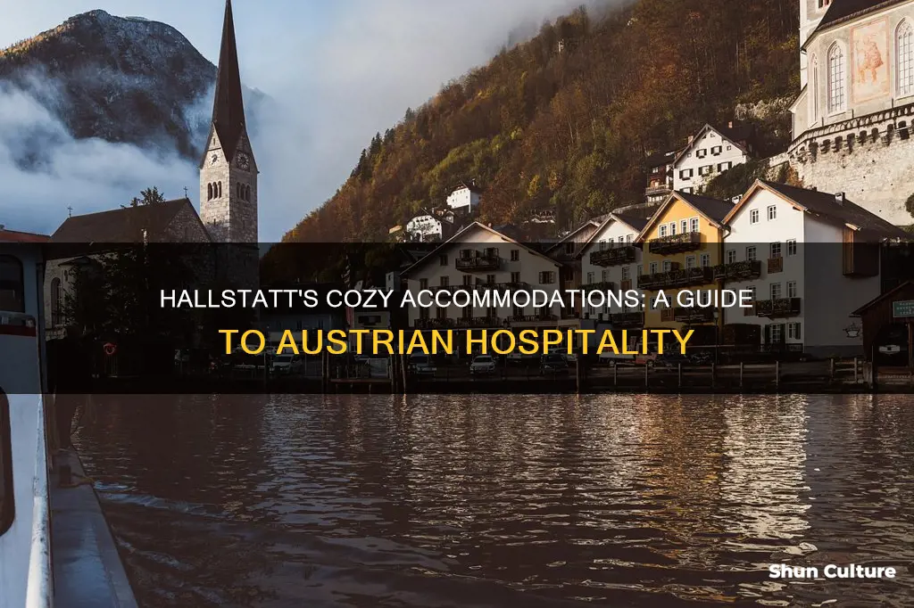 what lodging is available in hallstat austria